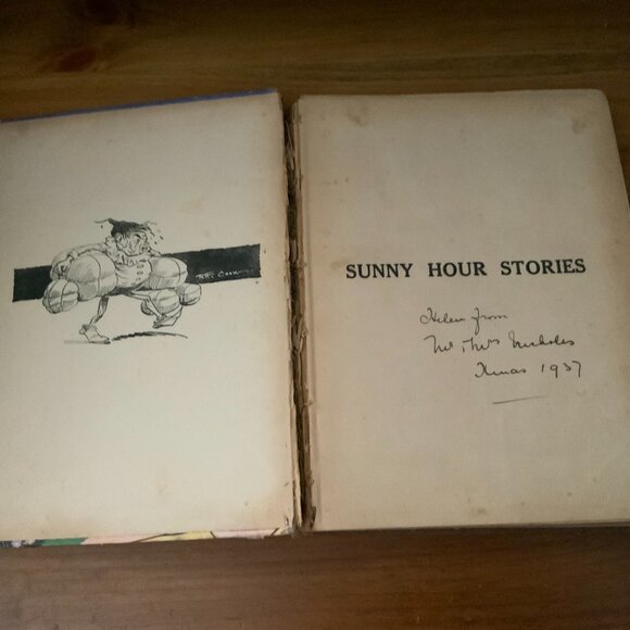 VINTAGE CHILDREN'S BOOK - 1937 - SUNNY HOUR STORIES - from GREAT BRITAIN - Picture 3 of 10